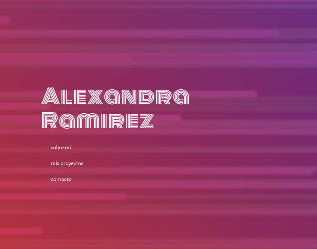 imagen de mi primer portafolio