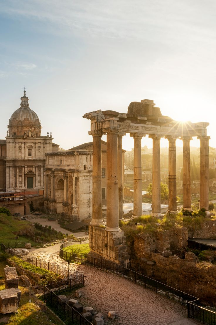 vista de la ventana de un hotel de Roma