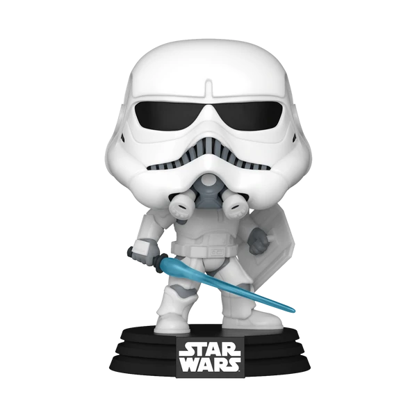 Figura coleccionable de un funko stormtroopper